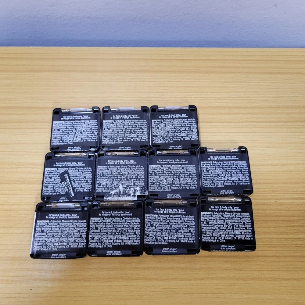 Wet n Wild Color Icon Body Glitter Eyeshadow Single 353B SPIKED SEALED Lot of 11